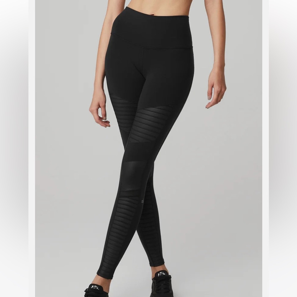 Alo High-Waist Moto Legging full length